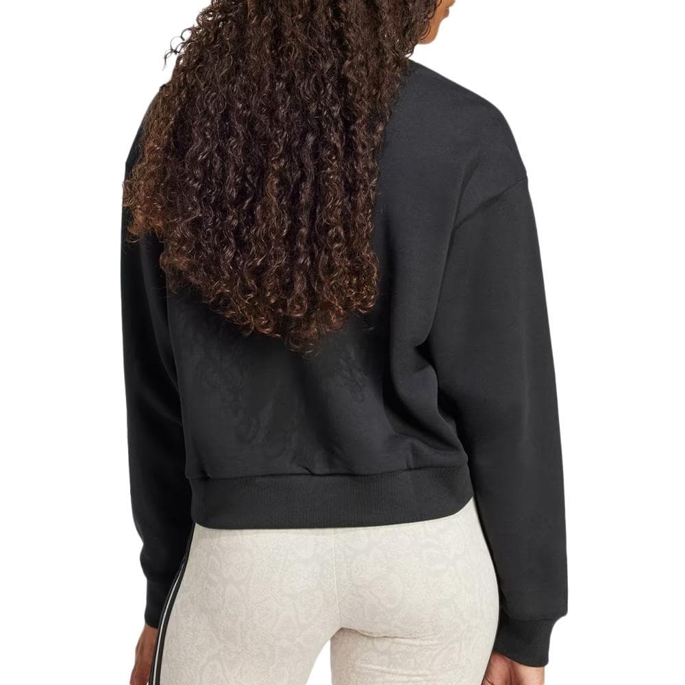 Sweat Noir Femme Adidas Snake 2
