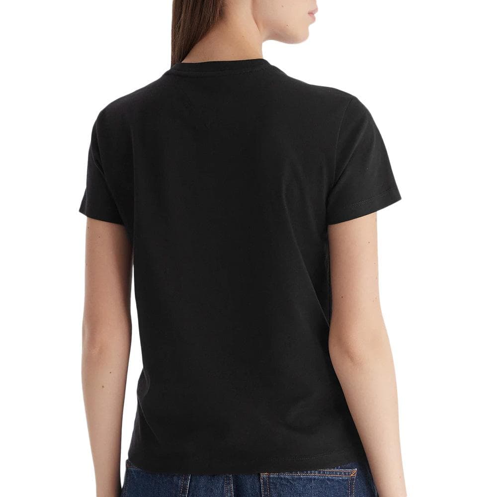T-Shirt Noir Femme Tommy Hilfiger DW0DW21965 2