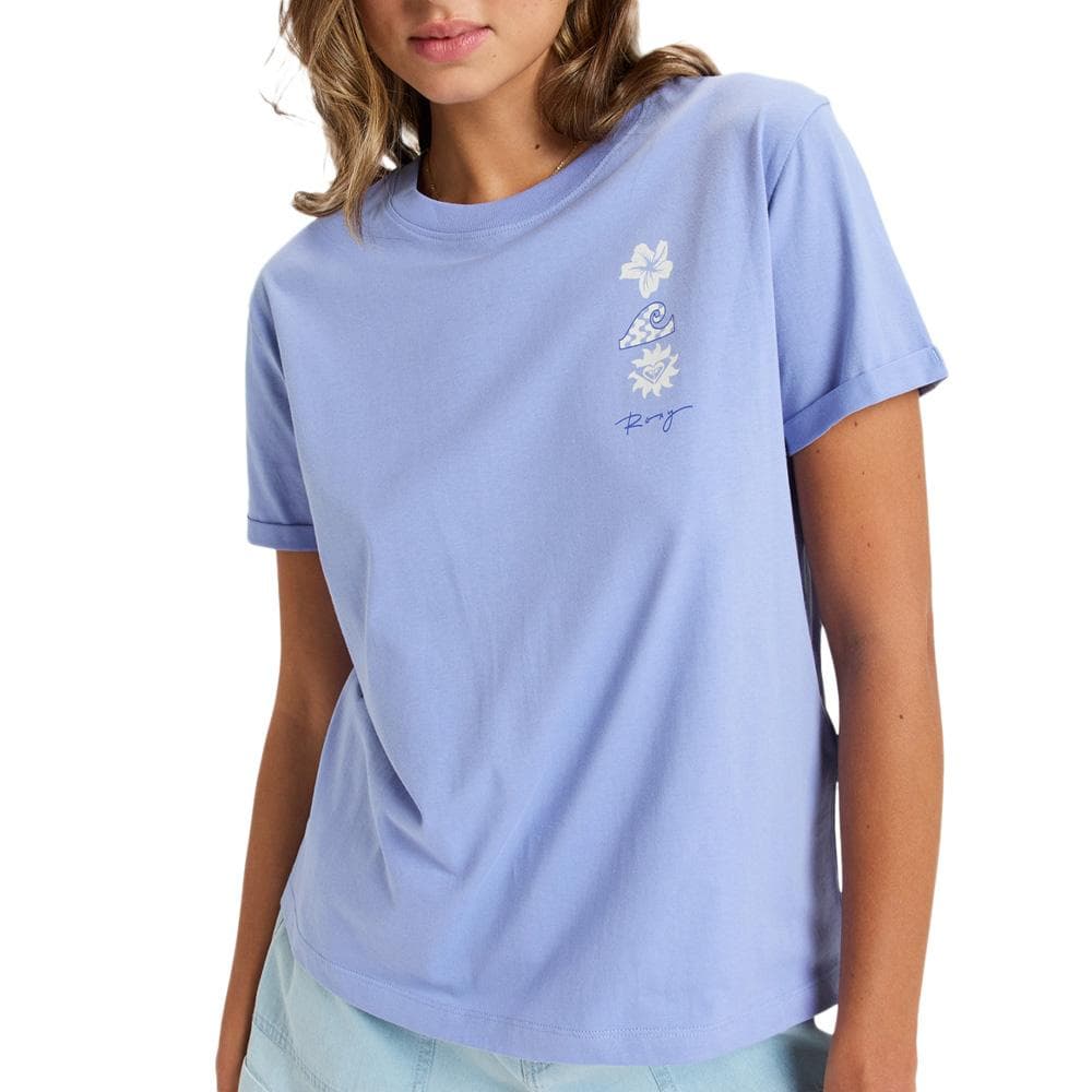T-Shirt Violet Femme Roxy Ocean Regular 1