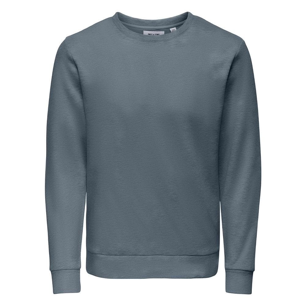 Sweat Bleu Grisé Homme Only & Sons Chase 1