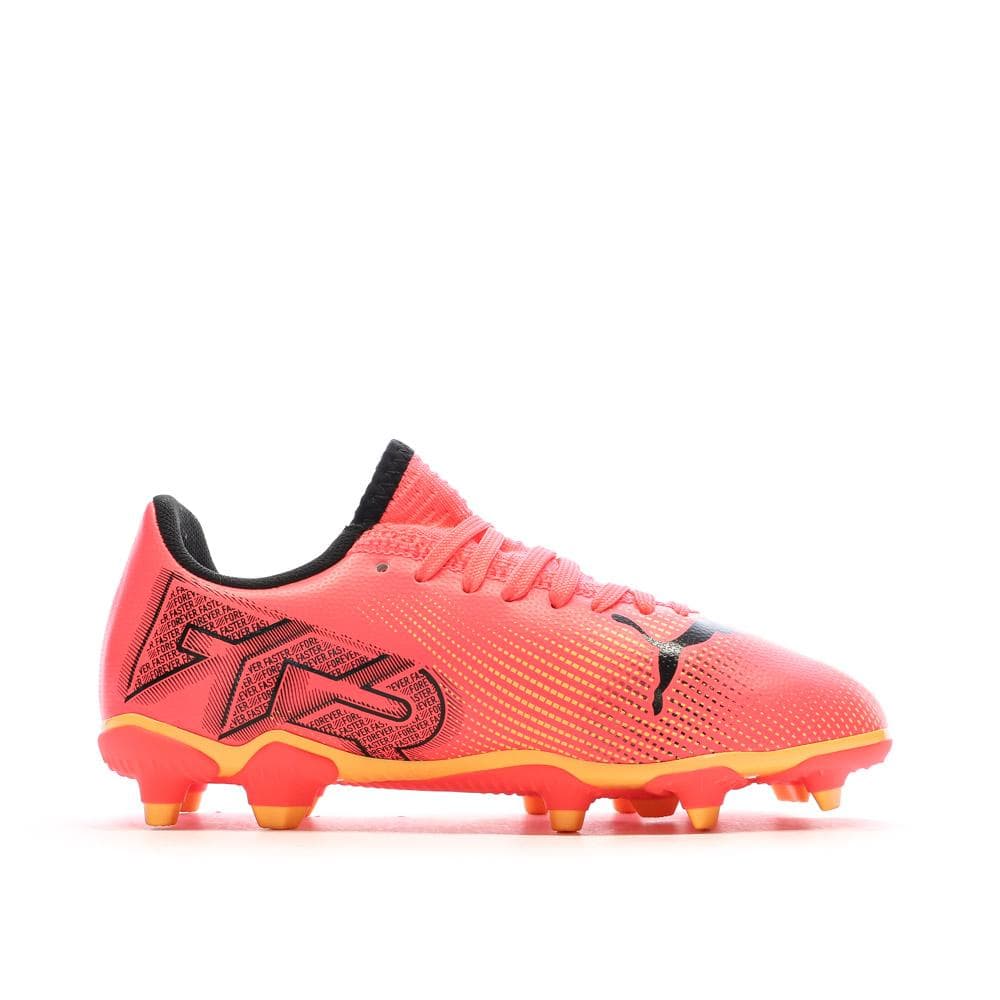 Chaussures de football Orange Garçon Puma Future 7 2