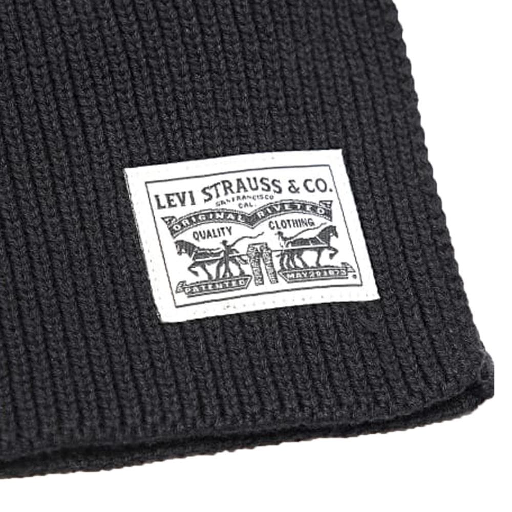 Echarpe Noir Mixte Levi's Patch Scarf 2