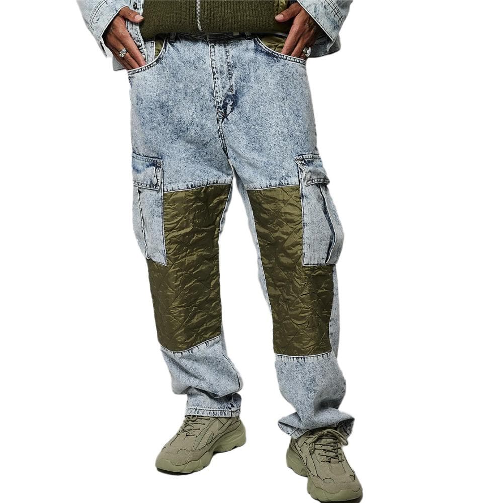 Jean Bleu/Kaki Homme Kaporal ABEL 1