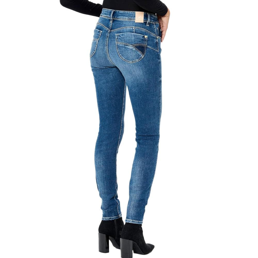Jean Slim Bleu Délavé Femme Kaporal FLORRE 2