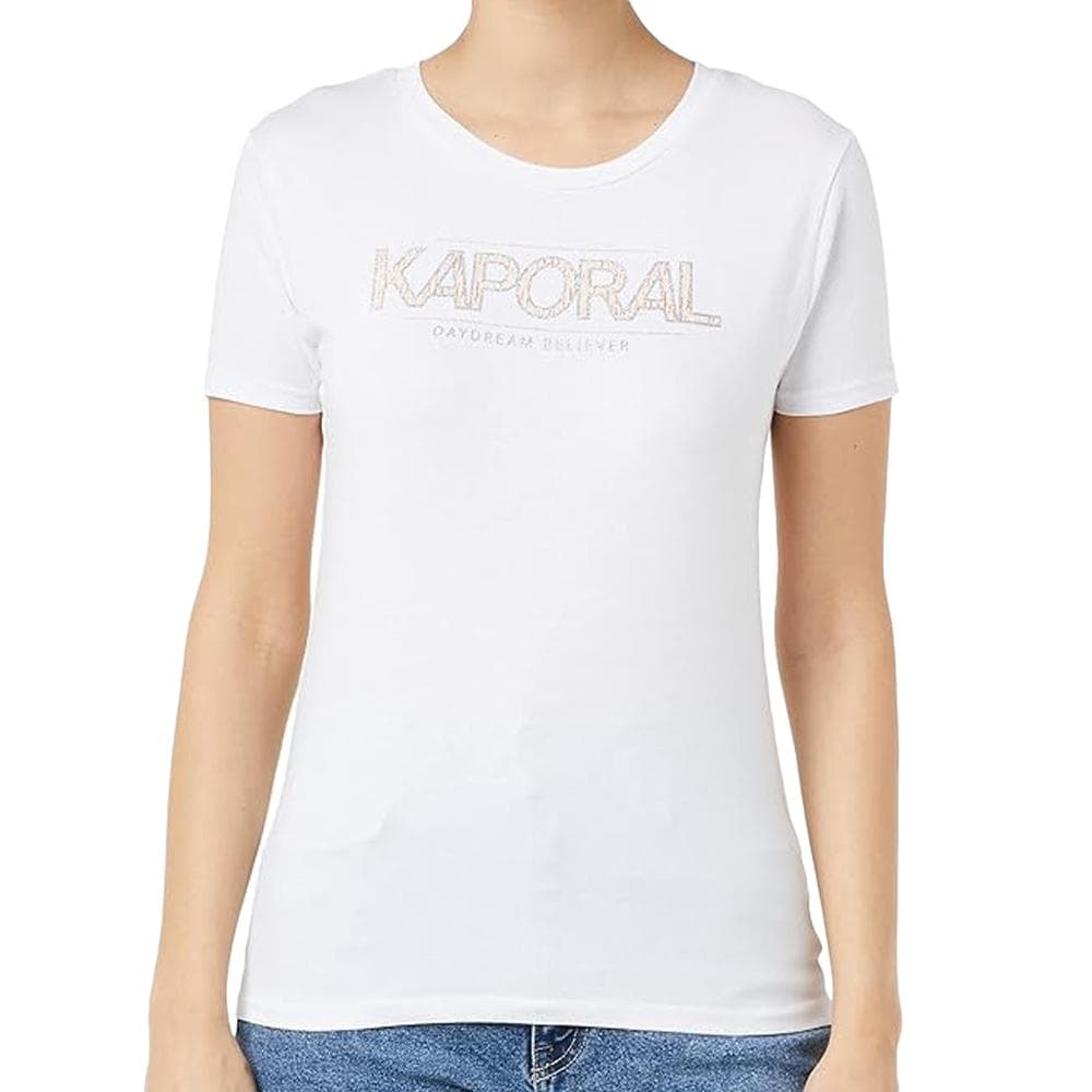 T-shirt Blanc Femme Kaporal JALLE 1