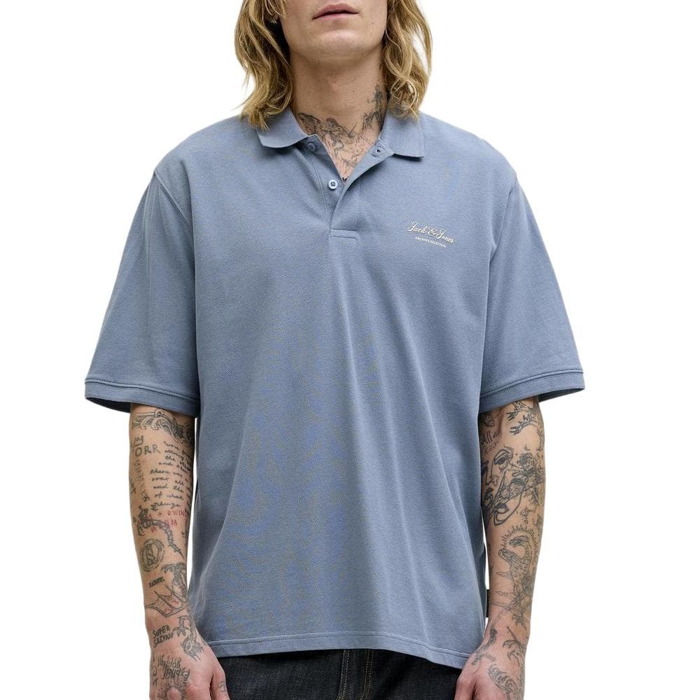 Polo Bleu Homme Jack & Jones Archive Graphic Polo 1