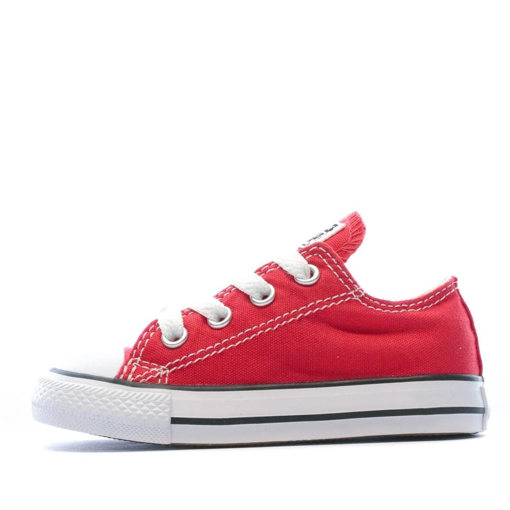 Baskets Rouge Bébé Converse All Star 7J236C 1