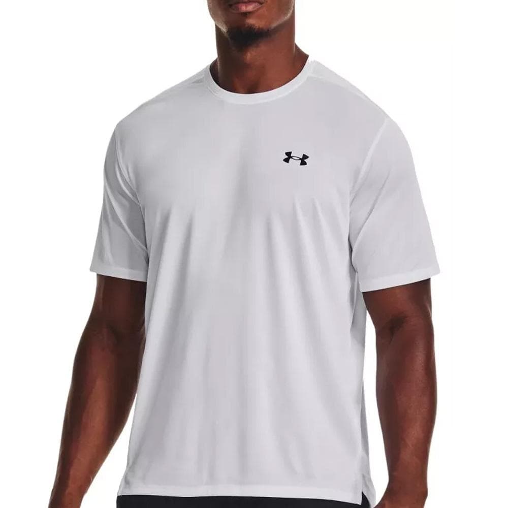Maillot de Sport Blanc Homme Under Armour Ua Tech Vent 1