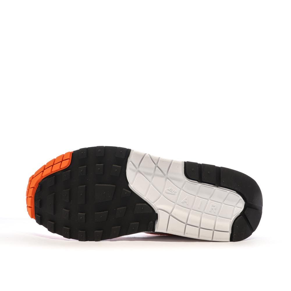 Baskets Blanches/Orange Femme Nike Air Max 1 5