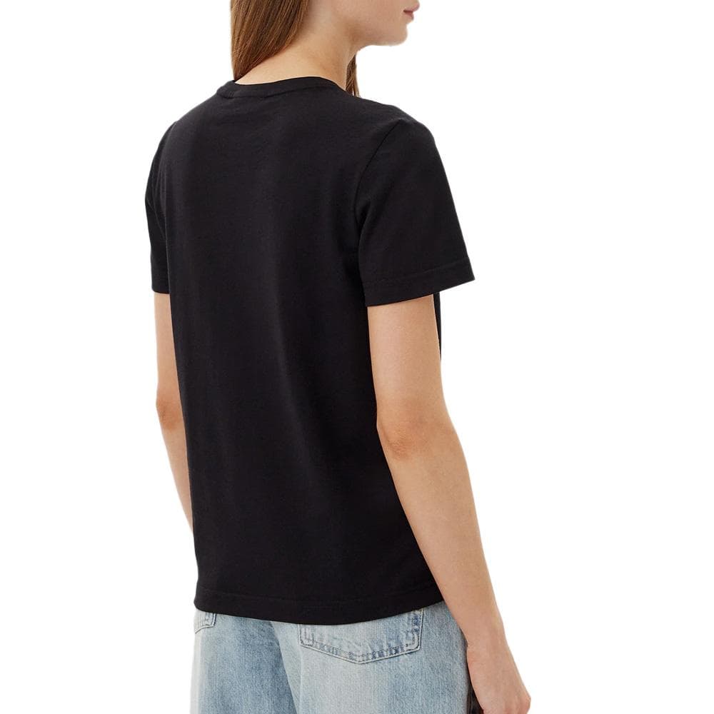 T-Shirt Noir Femme Calvin Klein Jeans Archive 2