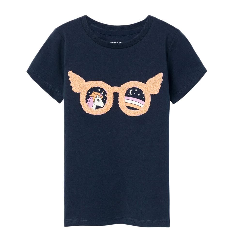 T-shirt Marine Fille Name it Hilde 1