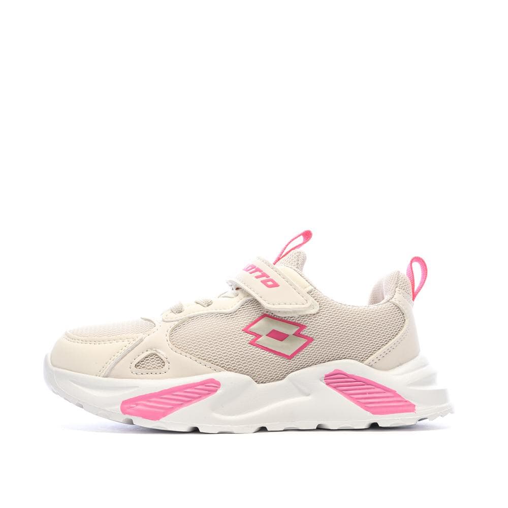 Baskets Rose/Blanches Garçon Lotto Bologna 1
