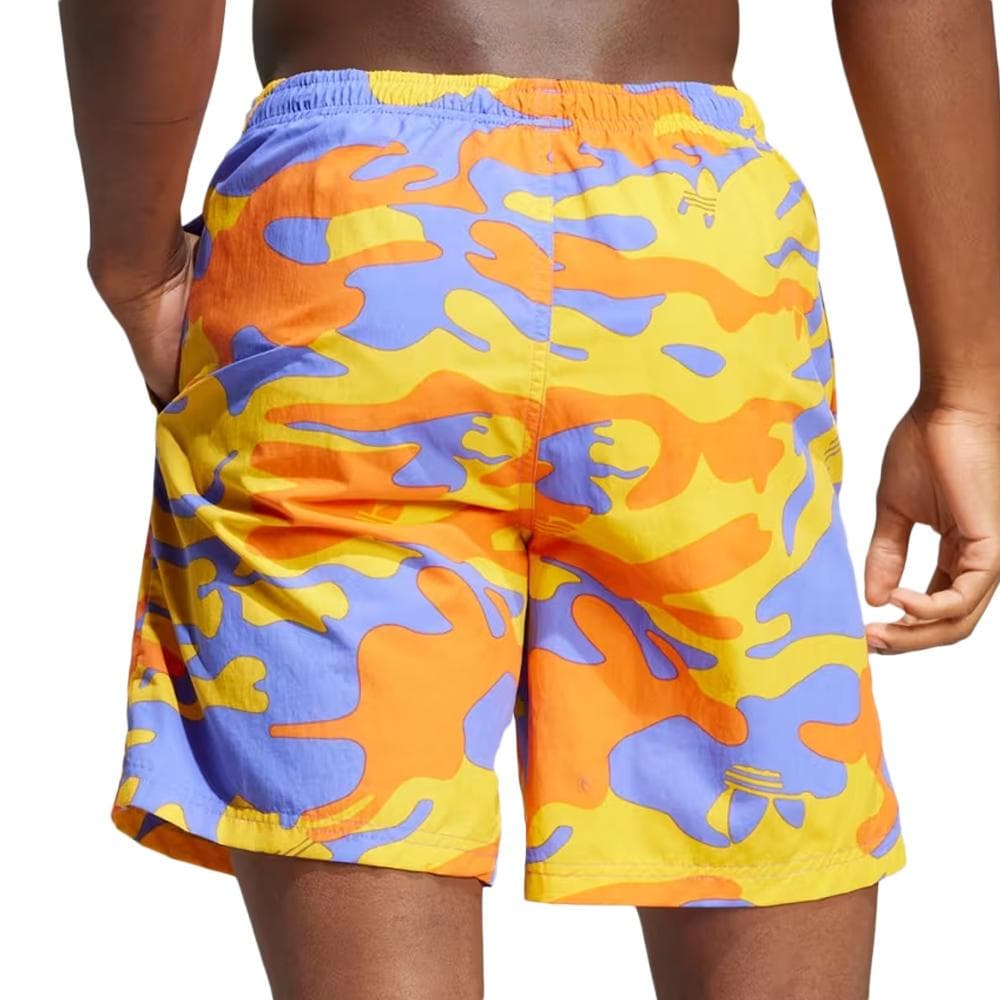 Short de bain Jaune/Bleu Homme Adidas Swimsh 2
