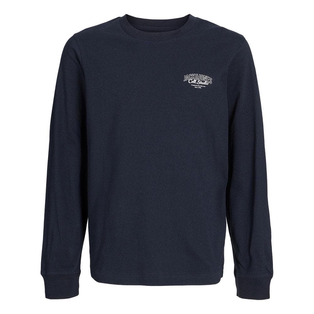 T-Shirt Manches Longues Marine Garçon Jack & Jones Makoto 3