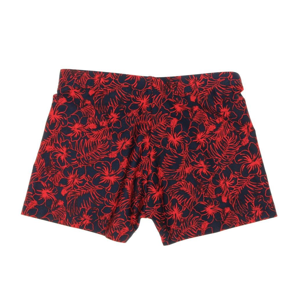 Boxer de Bain Marine/Rouge Garçon Sun project Planches 2
