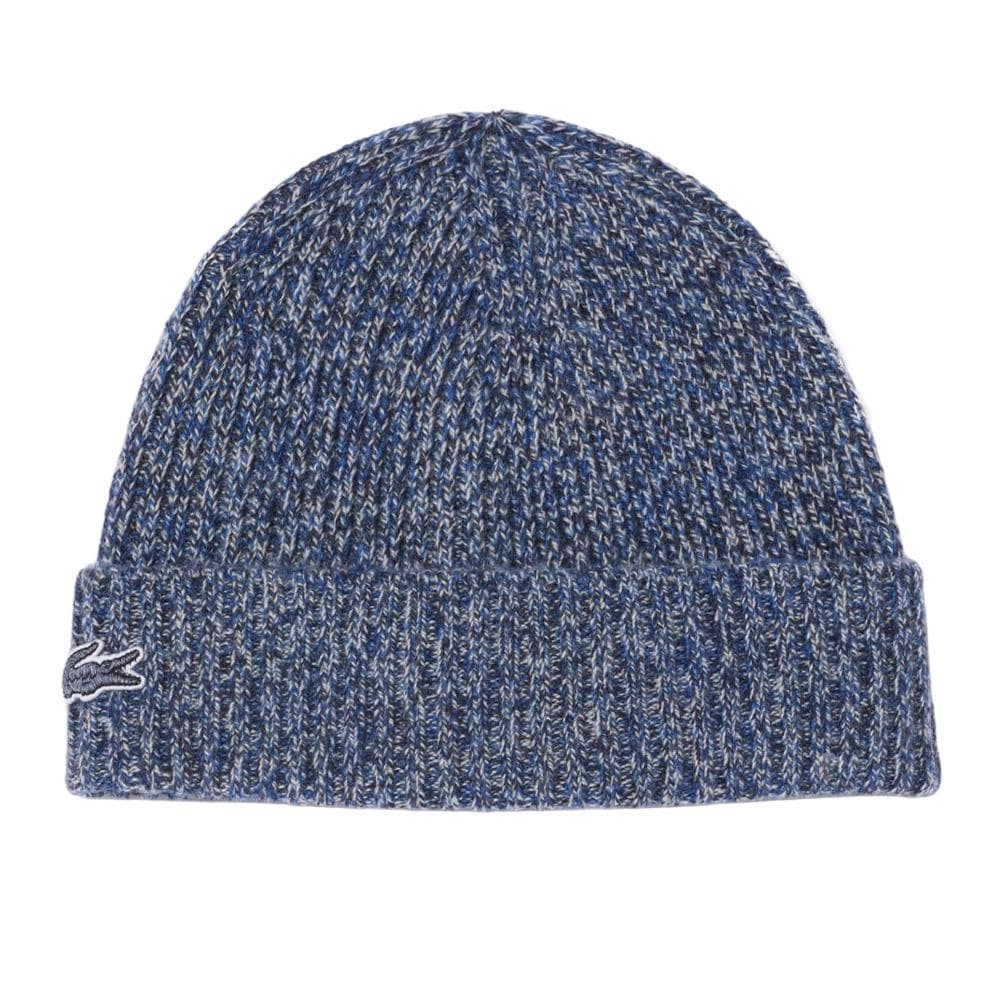 Bonnet Marine Chiné Mixte Lacoste Rib 1