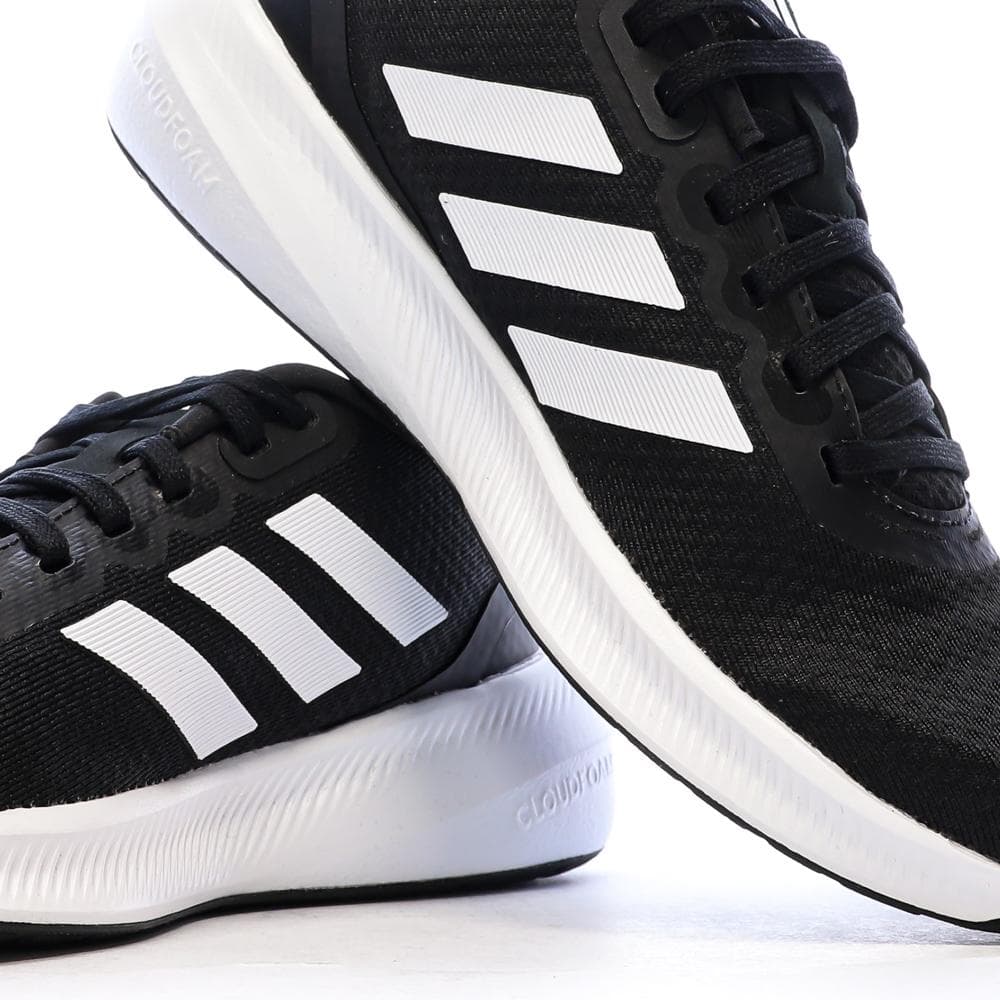 Baskets Noires/Blanches Femme Adidas Runfalcon 7