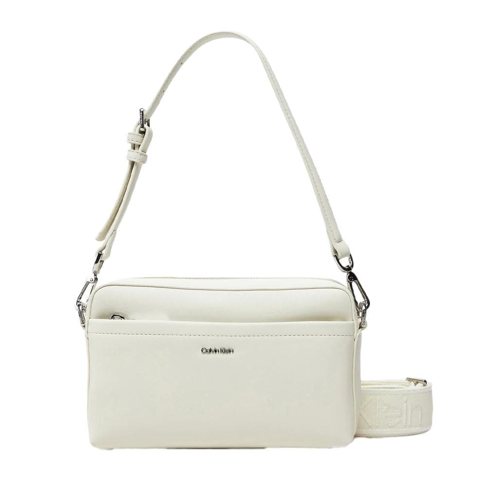 Sac à Main Ecru Femme Calvin Klein Jeans Ck Must Convertible 1