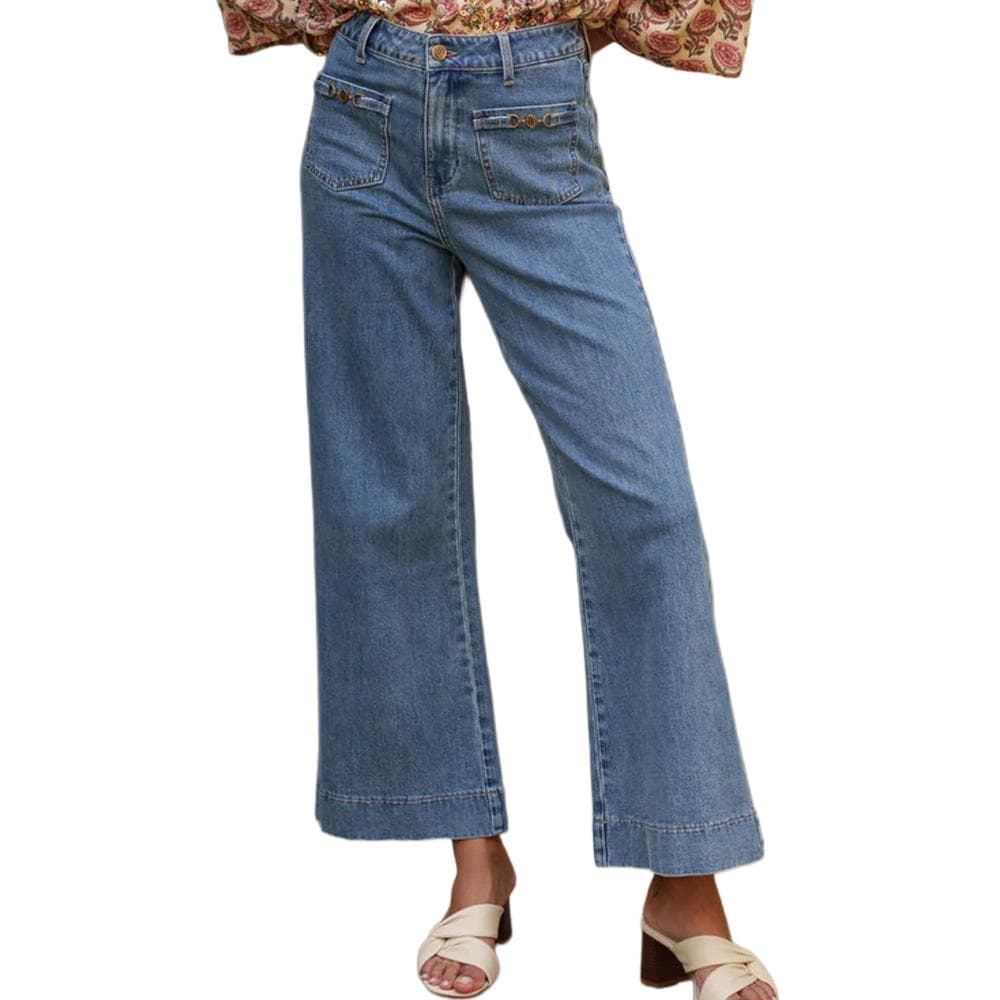Jean Flare Bleu Femme Oraije Hortense 1
