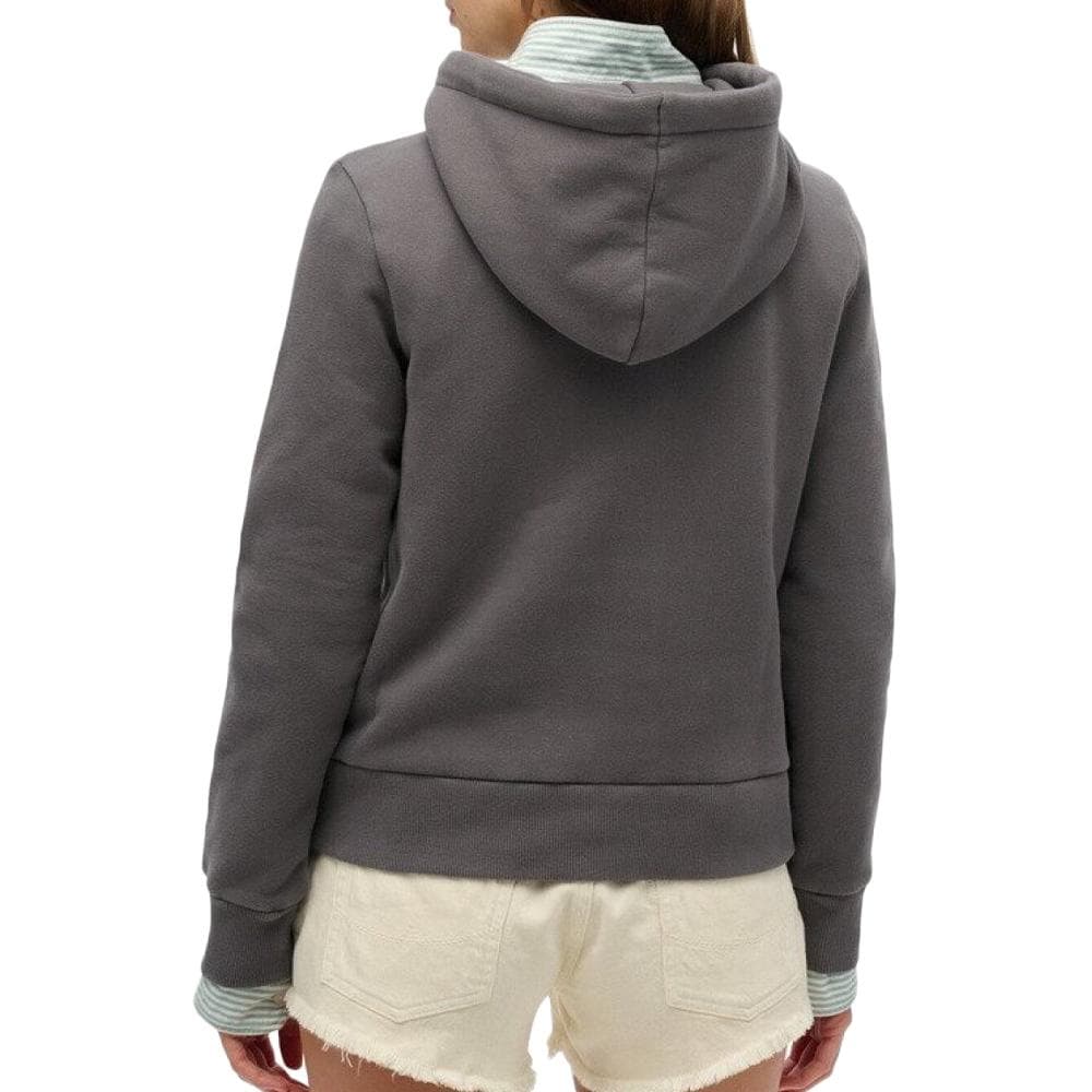 Sweat Gris Femme Superdry Tonal 2