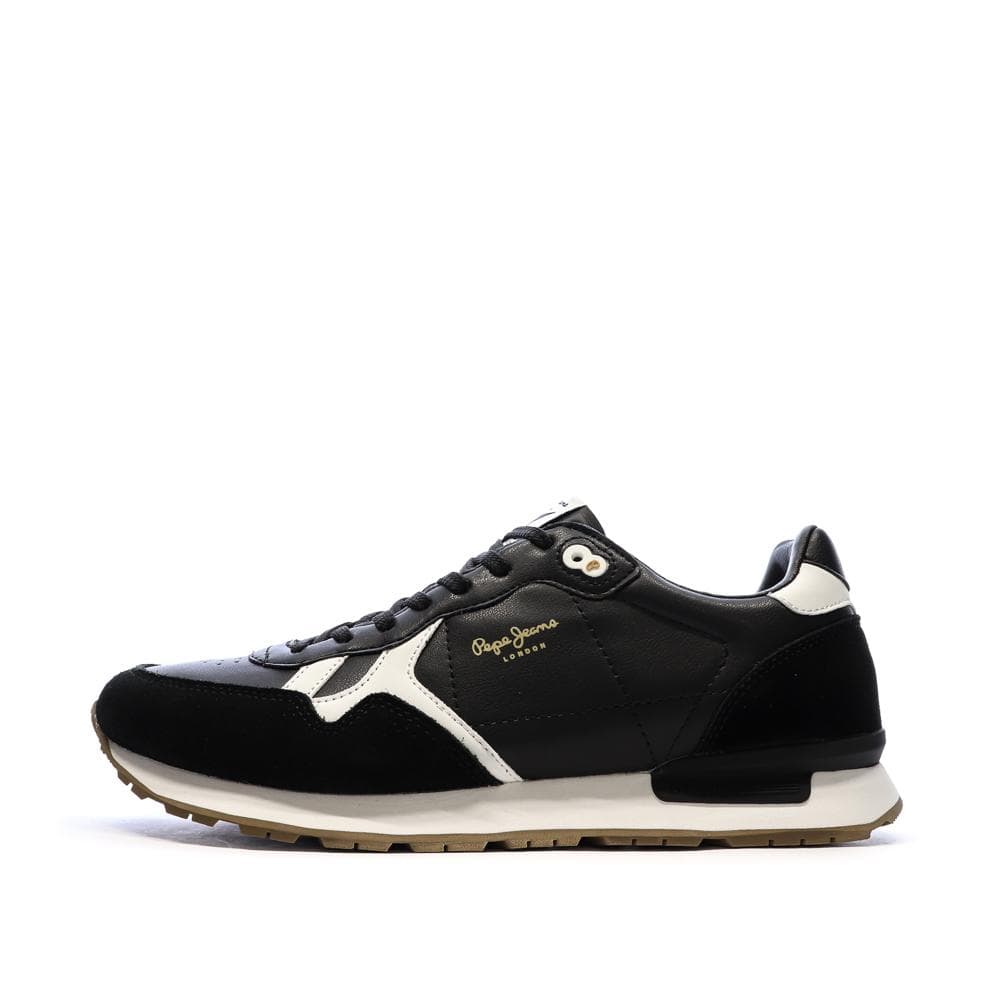 Baskets Noir Homme Pepe jeans Brit Supra 1