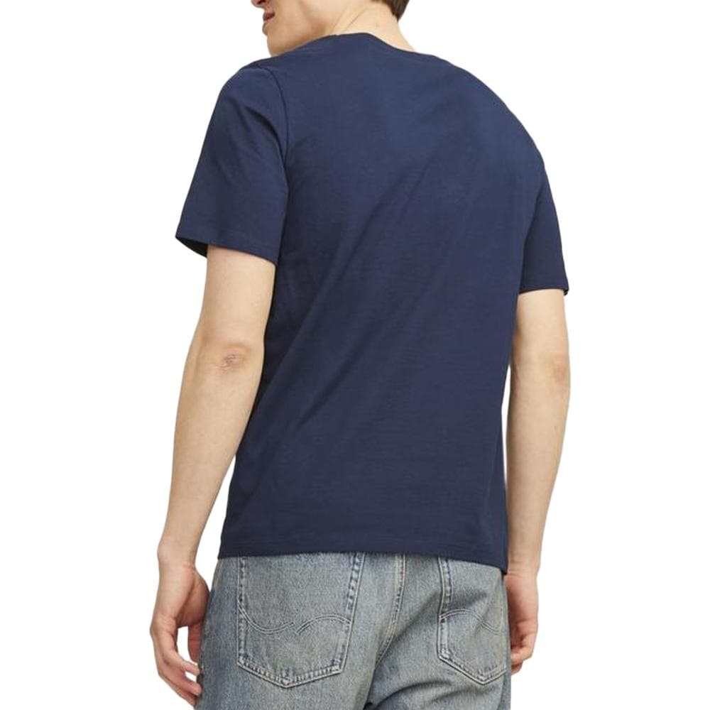 T-Shirt Marine/Vert Homme Jack & Jones Whtiley 2