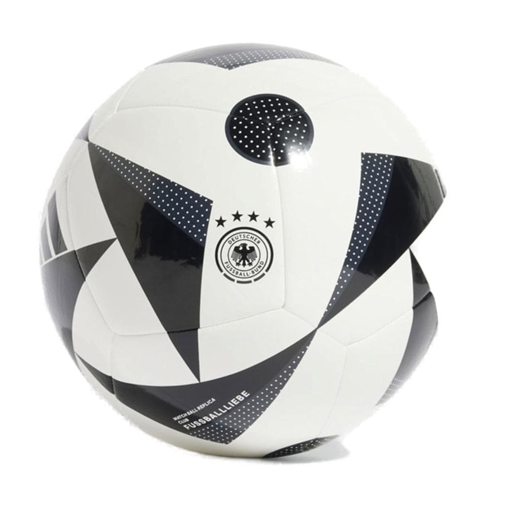 Allemagne Ballon de football Blanc/Noir Homme Adidas Club 1