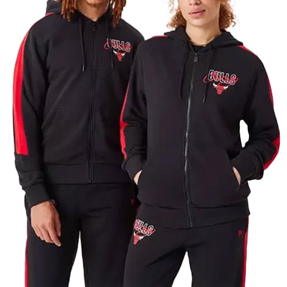 Sweat Noir/Rouge Mixte New Era Script 3