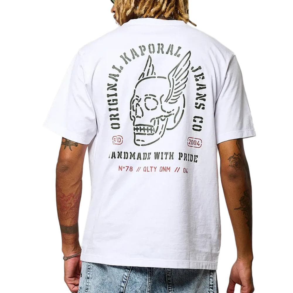 T-shirt Blanc Homme Kaporal VICENH 2