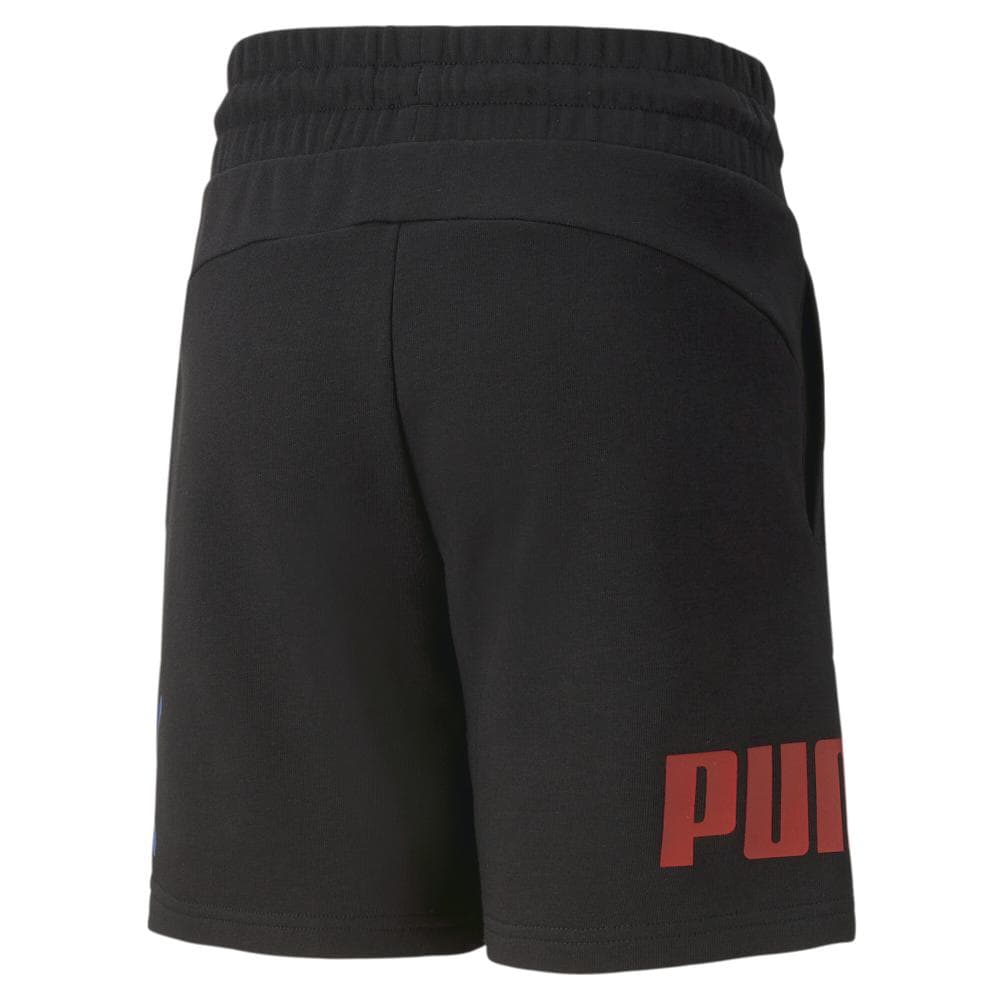 Short Noir/Rouge/Bleu Garçon Puma Sht Tr 2