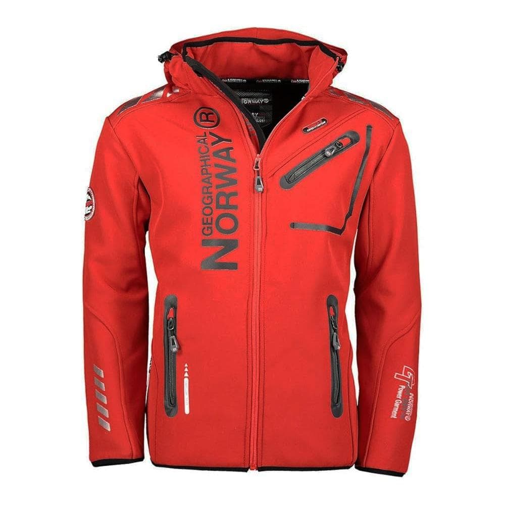Parka Softshell Rouge Homme Geographical Norway Royaute 1