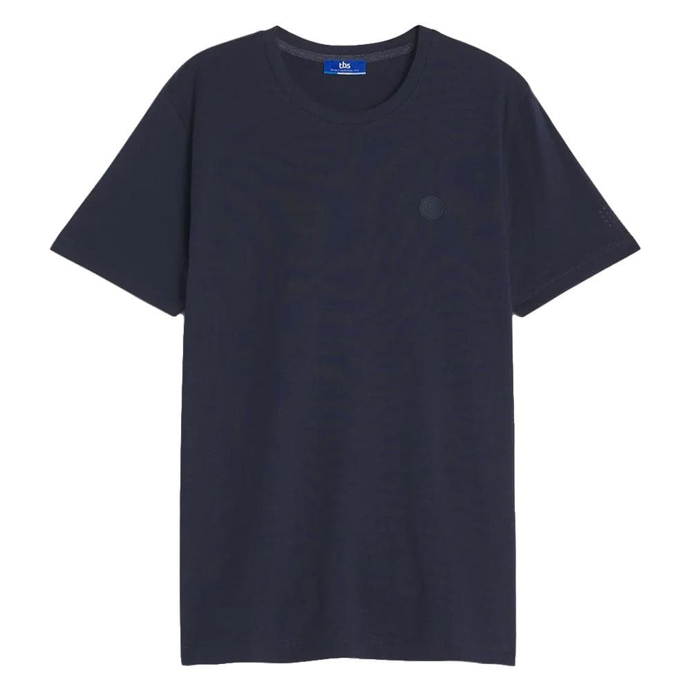 T-Shirt Marine Homme TBS Recif 1