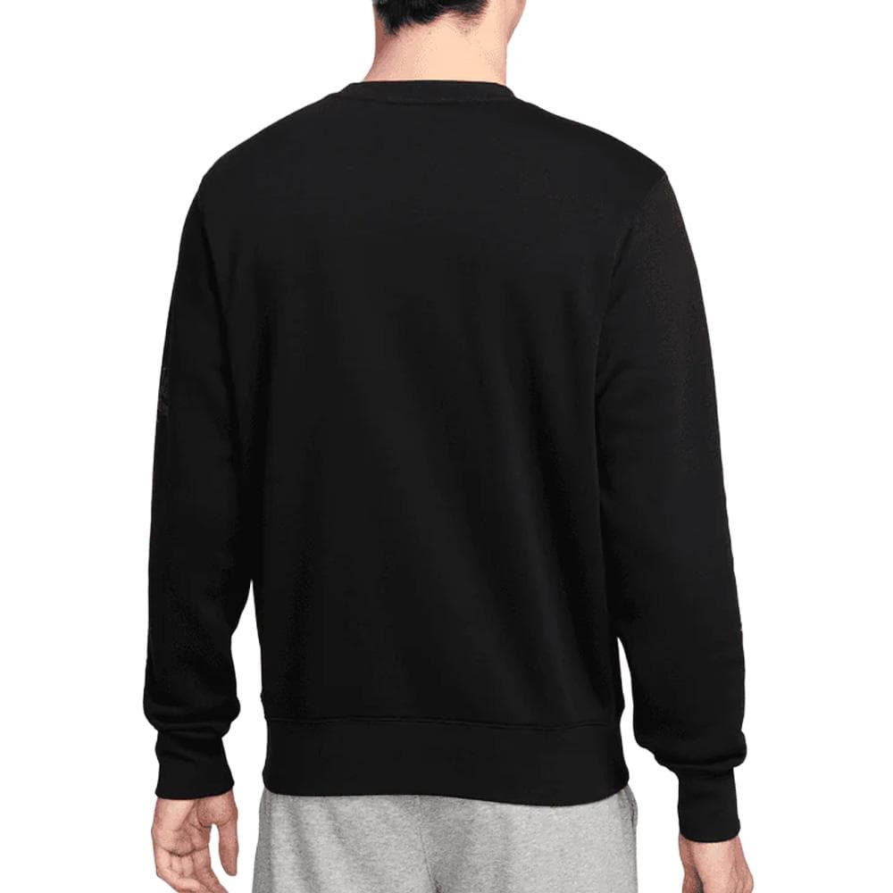 Sweat Noir/Rouge Homme Nike U Nsw Crew 2