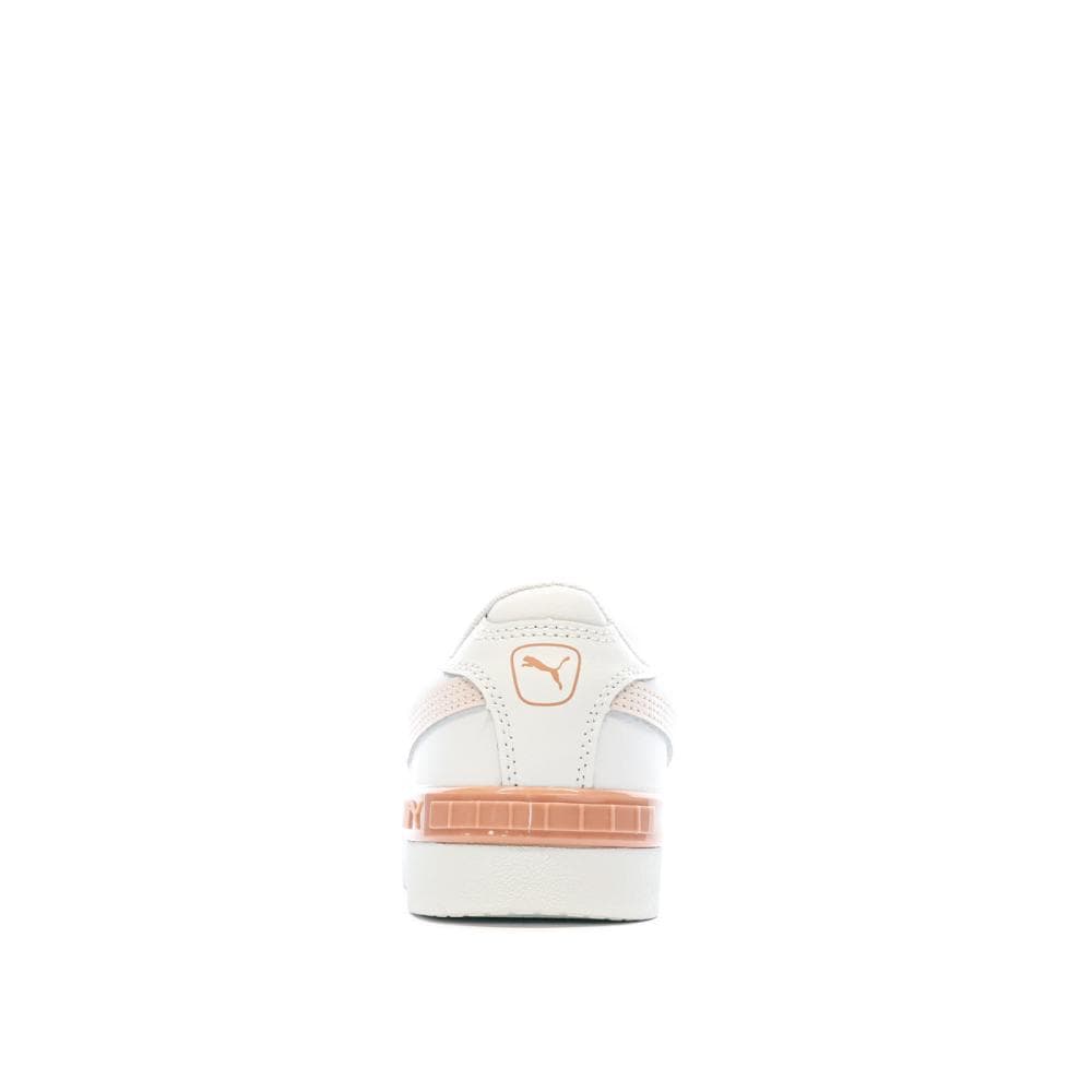Baskets Blanches/Rose Femme Puma Jada 3