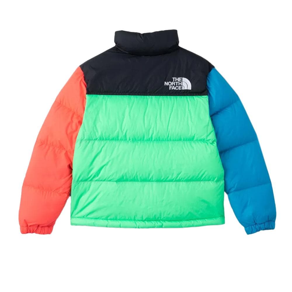 Doudoune Noir/Rose/Vert Garçon The North Face 96 Nuptse 2