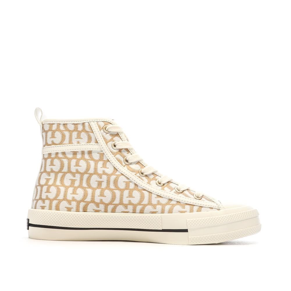 Baskets Blanches/Marron Femme Guess Colyn 2