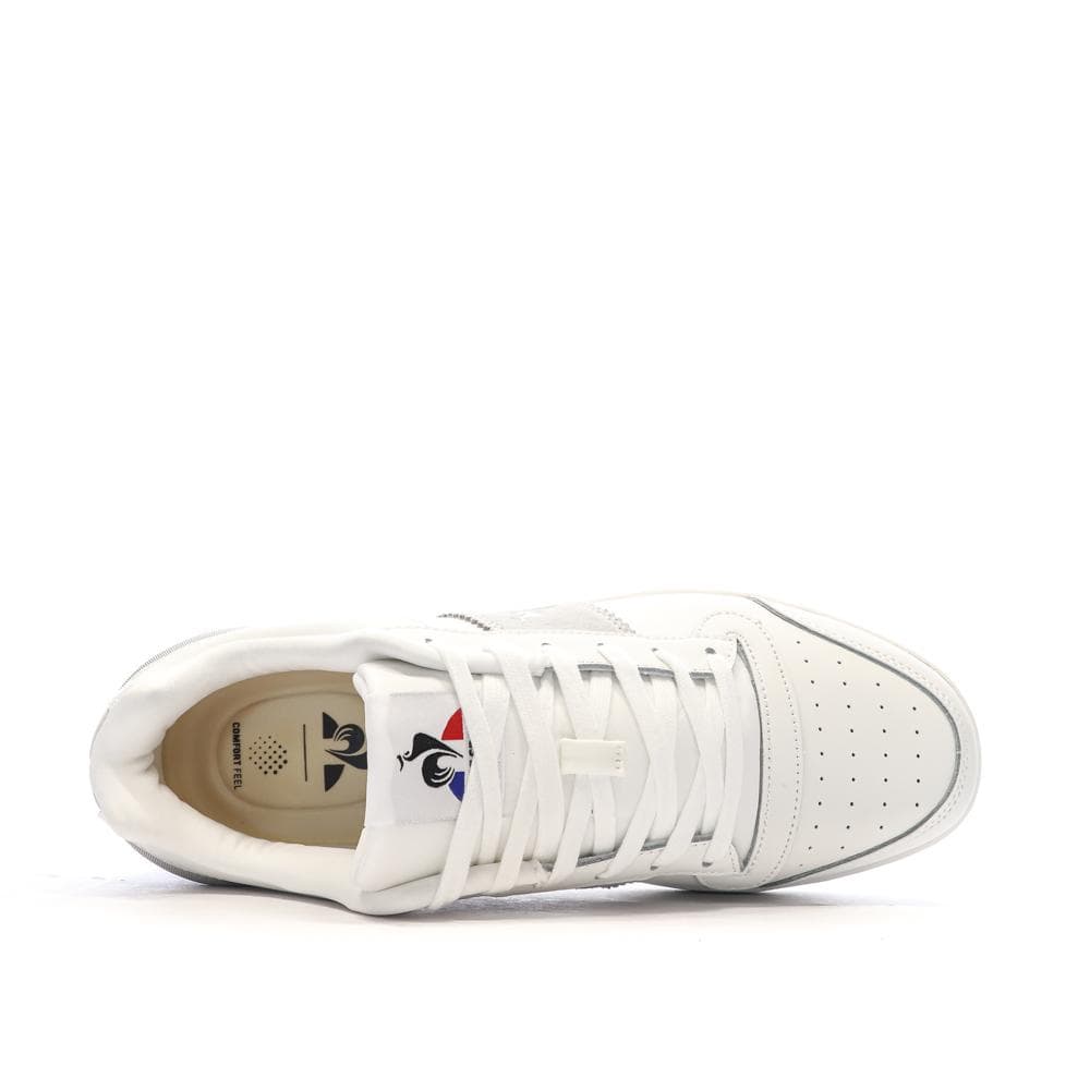 Baskets Blanches/Grises Homme Le Coq Sportif Olympia 4