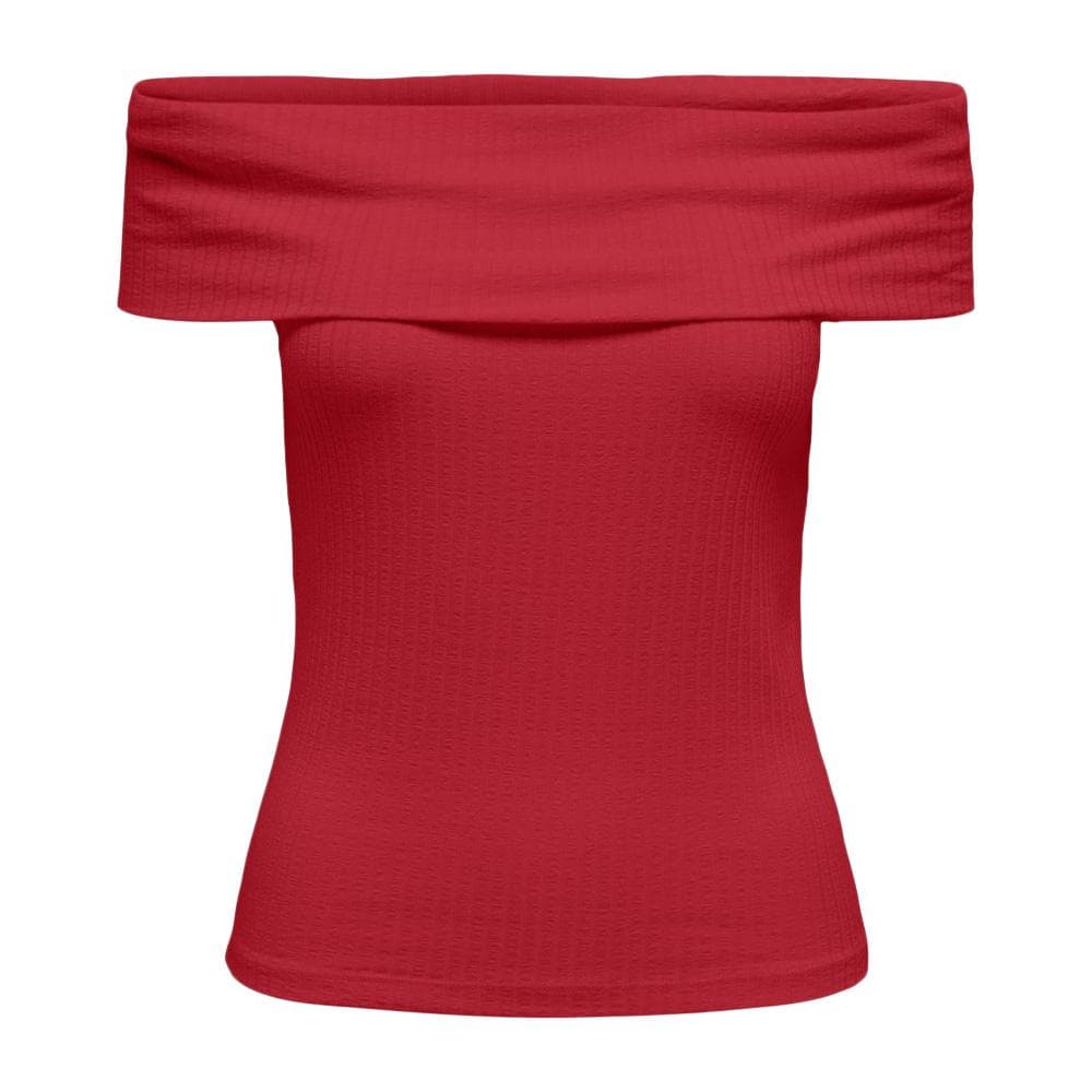T-Shirt Rouge Femme JDY Fransiska 15344028 3