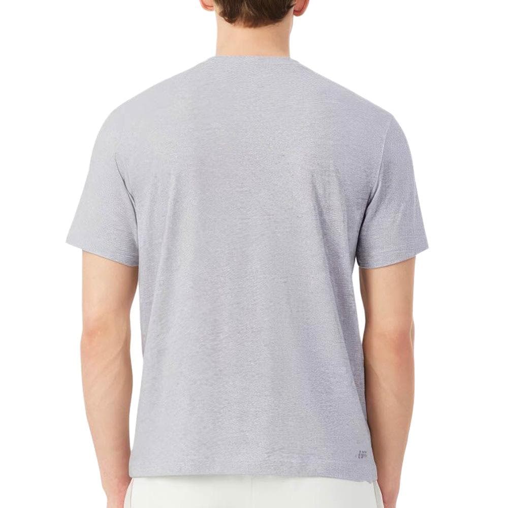 T-shirt Gris Clair Homme Lacoste TH7618 2