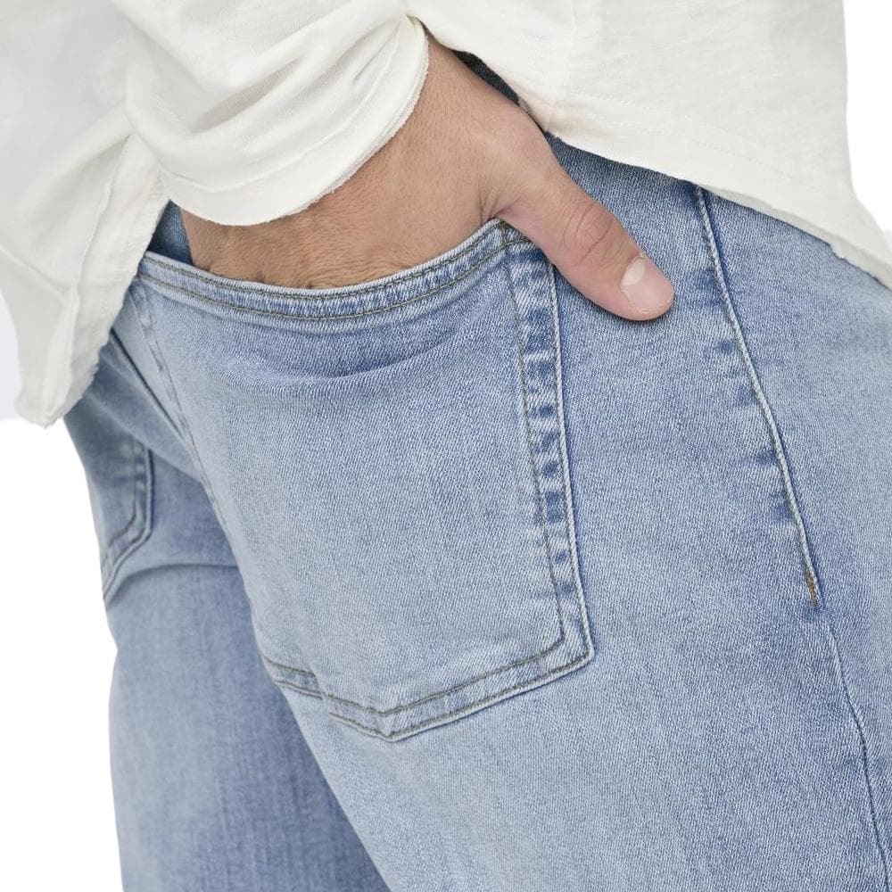 Jean en Jean Bleu Clair Homme Only & Sons Sweft 3