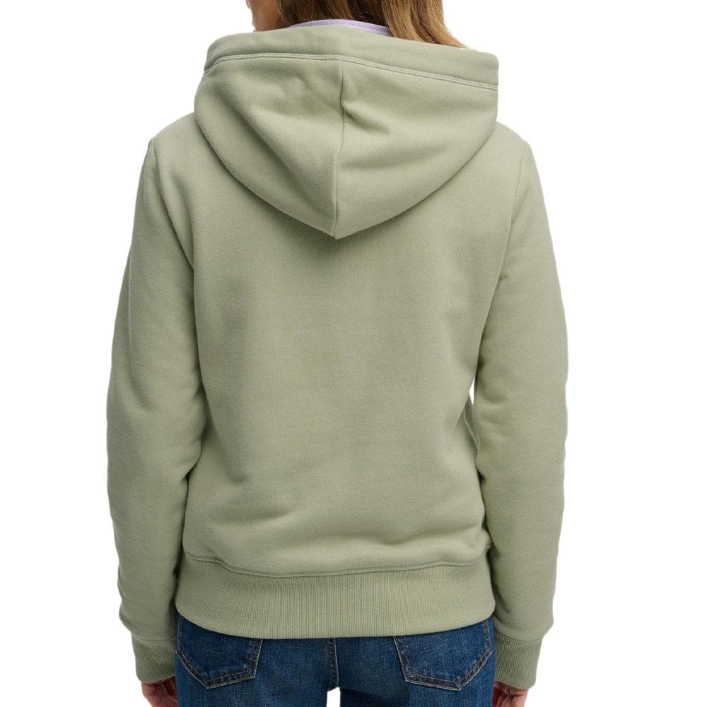 Sweat Vert Femme Superdry Essential Logo 2