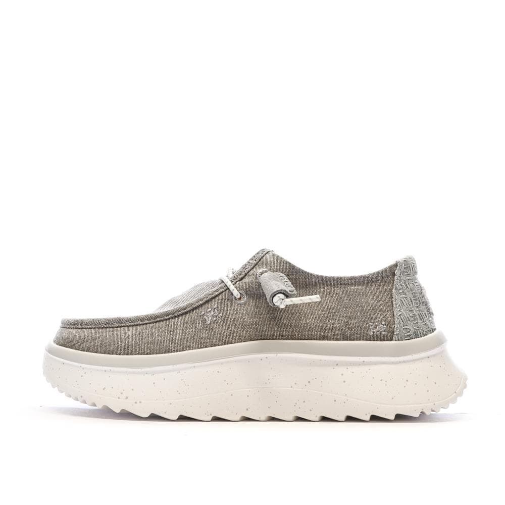 Chaussures Grises Femme Hey Dude Peak Chambra 1