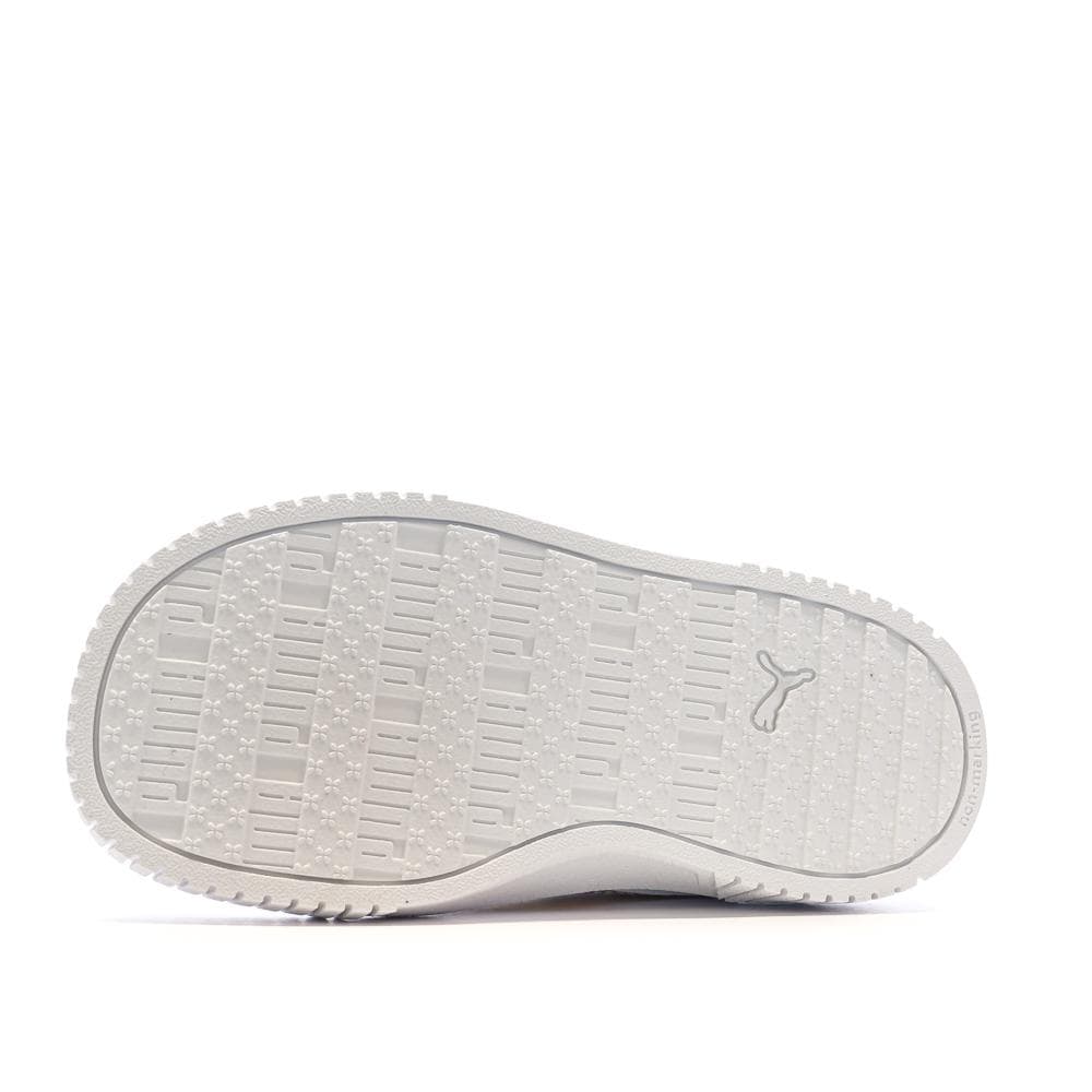 Baskets Blanches/Roses Fille Puma Carina 2.0 4