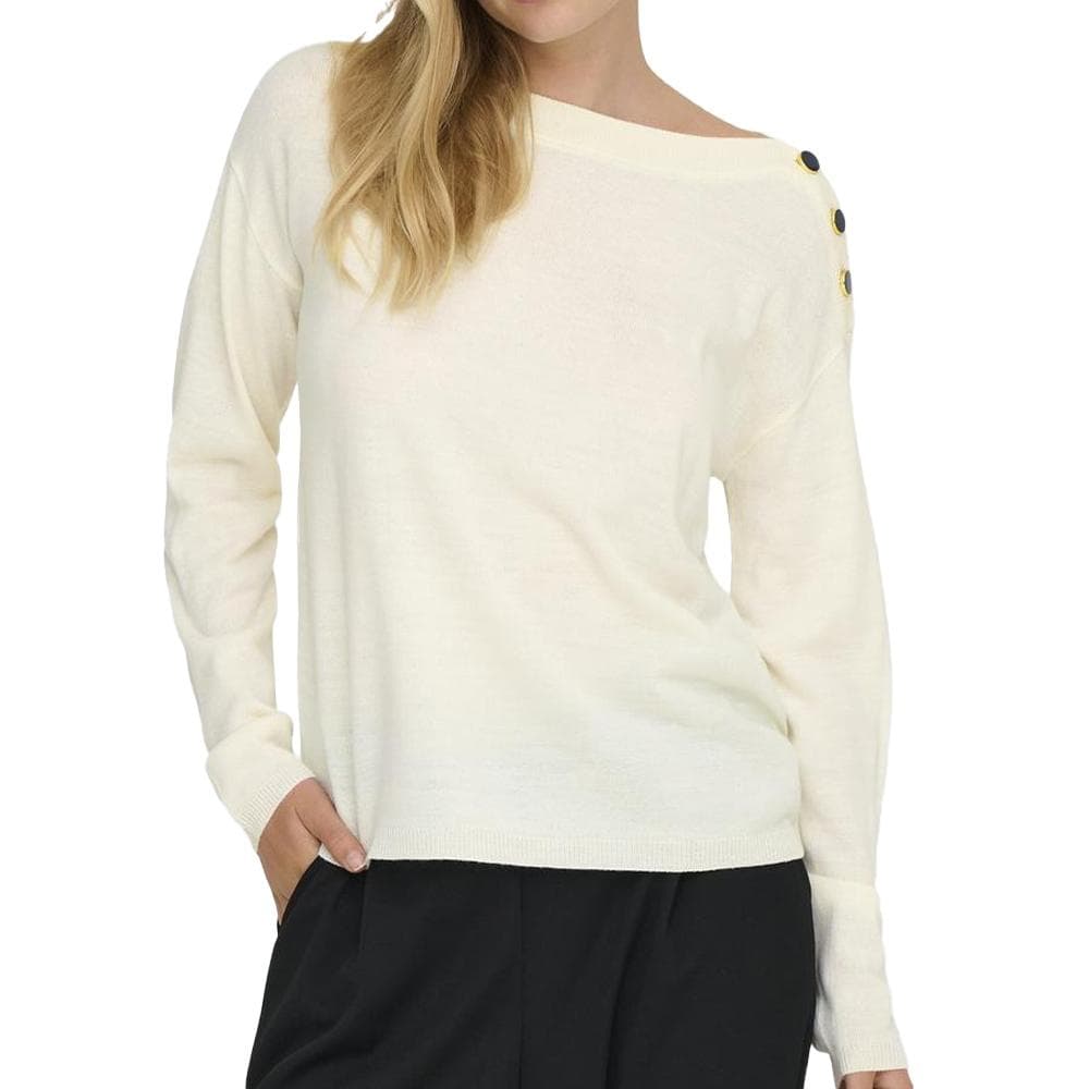 Pull Blanc Femme JDY Laura 1