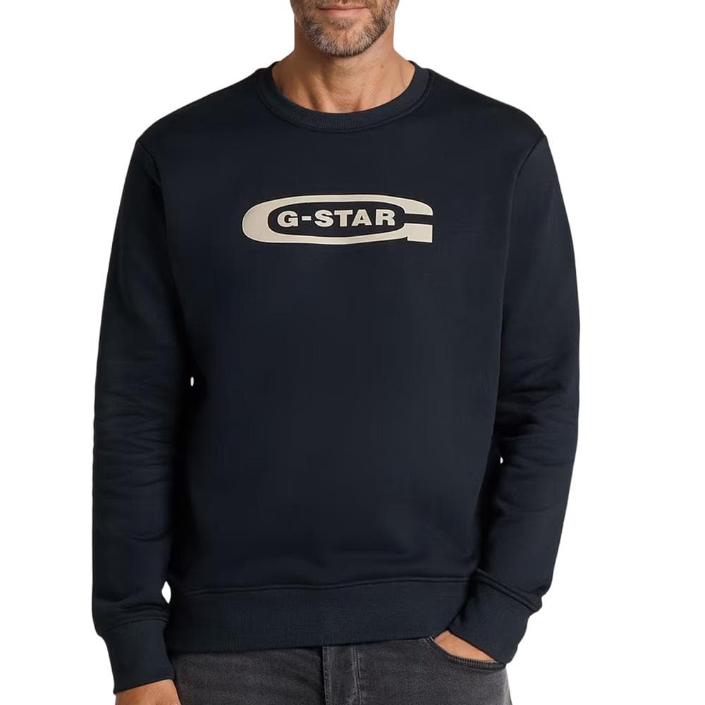 Sweat Noir Homme G-Star RAW Old Skool 1