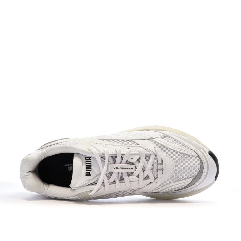 Baskets Blanches/Grises Homme Puma Velophasis 4