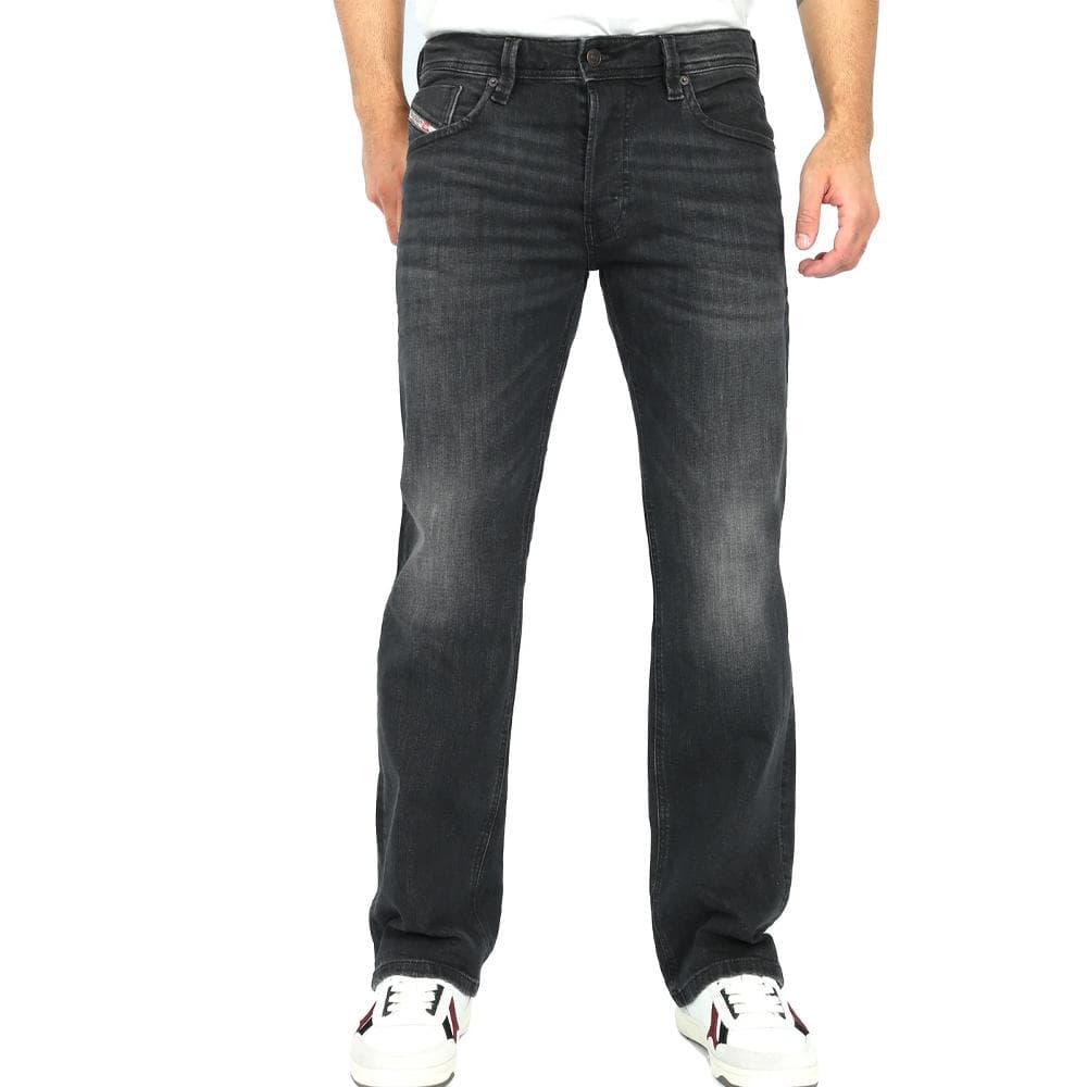 Jean Straight Gris Foncé Homme Diesel Larkee 1