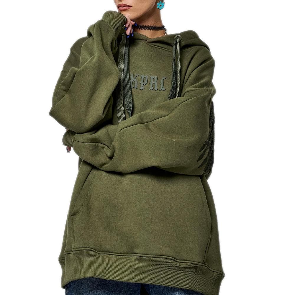 Sweat à Capuche Kaki Femme Kaporal SALTO 1