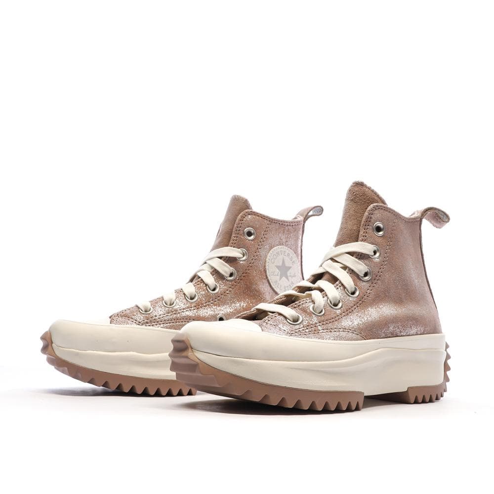 Baskets Rose à paillettes Femme Converse Run Star Hike A11578C 6