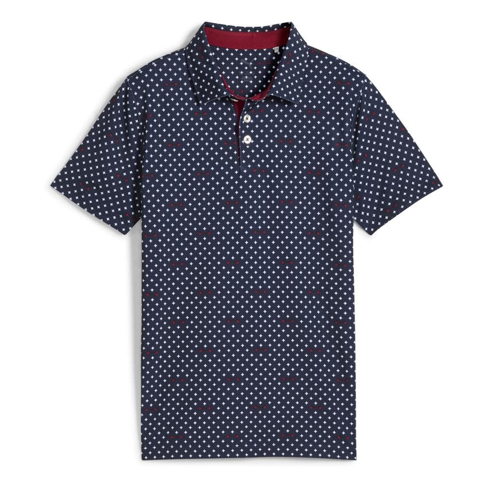 Polo de Golf Marine Garçon Puma Boys Mattr Burgh 1